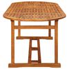 vidaXL 9-tlg. Garten-Essgruppe 220x90x75 cm Massivholz Akazie
