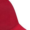 vidaXL Esszimmerst&uuml;hle 4 Stk. Drehbar Weinrot Stoff