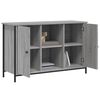 vidaXL TV-Schrank Grau Sonoma-Eiche 100x35x65 cm Holzwerkstoff