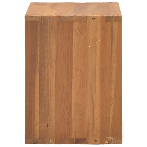 vidaXL Nachttisch 40x30x40 cm Teak Massivholz