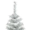 vidaXL Weihnachtsbaum mit 300 LEDs mit St&auml;nder Silber 240 cm PET