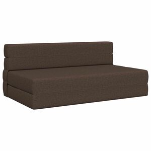 vidaXL Klappsofa Bett Taupe 152 x 86,5 x 60 cm Stoff