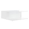 vidaXL Couchtisch Weiß 80x80x31 cm Holzwerkstoff
