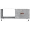 vidaXL Couchtisch Betongrau 90x50x40 cm Holzwerkstoff