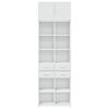 vidaXL Hochschrank Wei&szlig; 70x42,5x225 cm Holzwerkstoff
