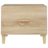 vidaXL Couchtische 2 Stk. Sonoma-Eiche 50x50x40 cm Holzwerkstoff