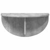vidaXL Wandregal Wandmontiert Beton Grau 48 x 24 x 24 cm Holzwerkstoff