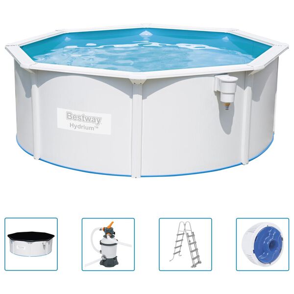 Bestway Hydrium Aufstellpool Rund 360x120 cm