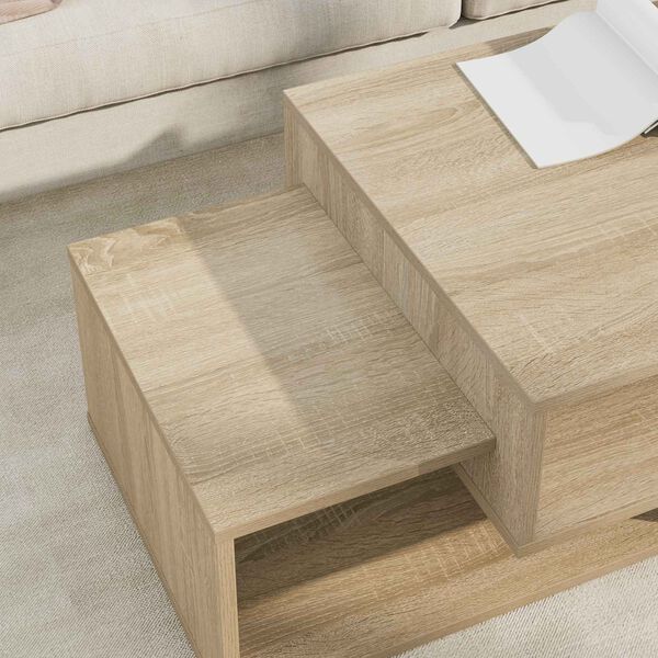 vidaXL Couchtisch Sonoma-Eiche 105 x 50 x 32,5 cm Holzwerkstoff
