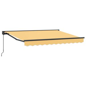 vidaXL Manuell einziehbare Markise Sand 3,5 x 2 m