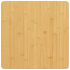 vidaXL Tischplatte 50x50x1,5 cm Bambus