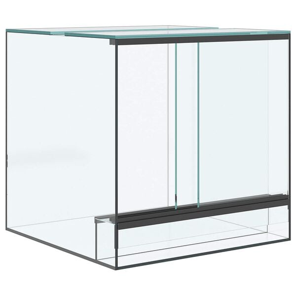 vidaXL Terrarium mit Speicher Transparent 30 x 30 x 30 cm Glas