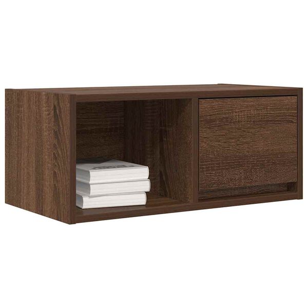 vidaXL TV-Schrank Braun Eichen-Optik 60x31x25,5 cm Holzwerkstoff