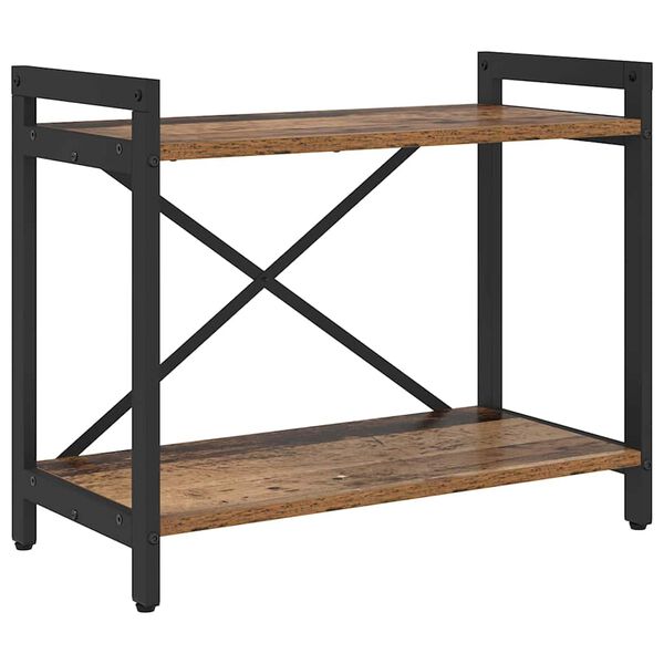 vidaXL B&uuml;cherregal Altholz 60 x 30 x 50 cm Holzwerkstoff