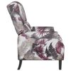 vidaXL Relaxsessel Blumenmuster Stoff