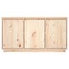 vidaXL Sideboard 111x34x60 cm Massivholz Kiefer