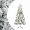 vidaXL K&uuml;nstlicher Weihnachtsbaum mit Weihnachtskugel 120 cm 150 LEDs