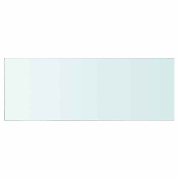vidaXL Regalboden Glas Transparent 80x30 cm