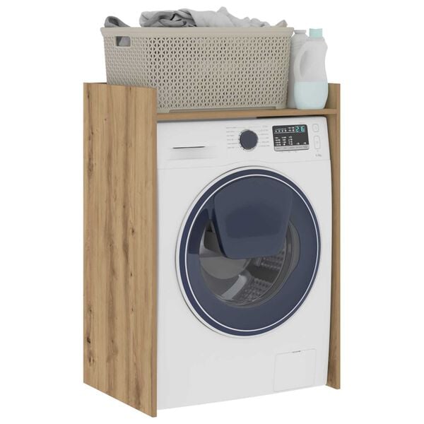 vidaXL Waschmaschinen-Schrank Kunsthandwerk Eiche 67,5 x 48 x 97 cm