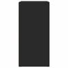 vidaXL Sideboard Schwarz 79x38x80 cm Holzwerkstoff