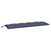 vidaXL Gartenbank-Auflagen 2 Stk. Marineblau 150x50x7 cm Oxford-Gewebe
