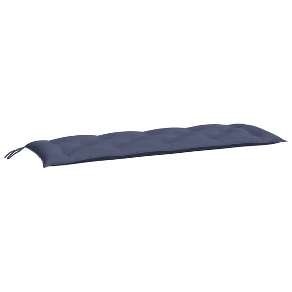 vidaXL Gartenbank-Auflagen 2 Stk. Marineblau 150x50x7 cm Oxford-Gewebe