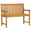 vidaXL Gartenbank 110 cm Massivholz Akazie