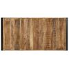 vidaXL Couchtisch 180x90x40 cm Raues Mangoholz