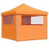 vidaXL Party-Zelt Orange 292 x 292 x 315 cm Oxford-Stoff