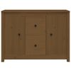 vidaXL Sideboard Honigbraun 100x35x74 cm Massivholz Kiefer