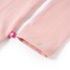 Kinder-Langarmshirt Hellrosa 116