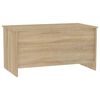 vidaXL Couchtisch Sonoma-Eiche 102x55,5x52,5 cm Holzwerkstoff