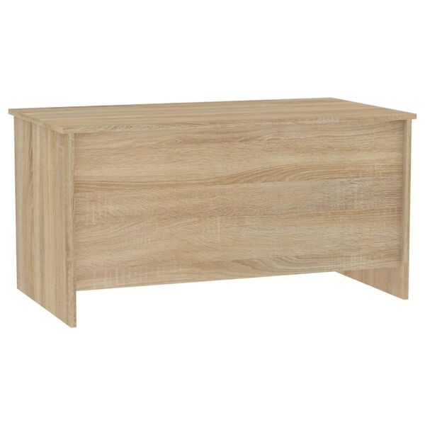 vidaXL Couchtisch Sonoma-Eiche 102x55,5x52,5 cm Holzwerkstoff