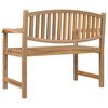 vidaXL Gartenbank 114x59x87 cm Massivholz Teak
