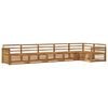 vidaXL Outdoor-Sofagarnitur 6 pcs Natur Massivholz Akazie