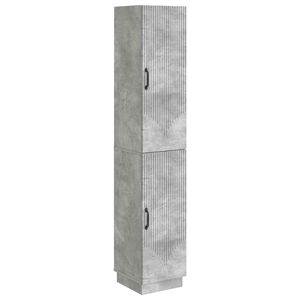 vidaXL Schrankset 2 stk. Betongrau Holzwerkstoff