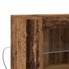 vidaXL LED-Sideboard Braun 81 x 37 x 66,5 cm Holzwerkstoff