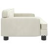vidaXL Kindersofa Creme 70x45x30 cm Samt