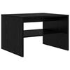 vidaXL Couchtisch Schwarz Eichen-Optik 60 x 50 x 40 cm Holzwerkstoff