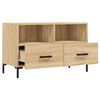 vidaXL TV-Schrank Sonoma-Eiche 80x36x50 cm Holzwerkstoff