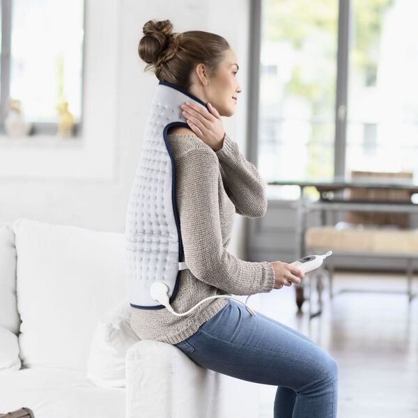 Medisana Heizkissen f&uuml;r Nacken und R&uuml;cken HP 460 Grau