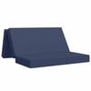 vidaXL Klappsofa Bett 120 x 67 x 45 cm Blau