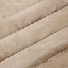 vidaXL &Uuml;berwurfdecke Beige 150 x 200 cm Fleece