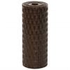 vidaXL Balkon-Sichtschutze 10 Stk. Braun Schwarz 255x19 cm Poly Rattan