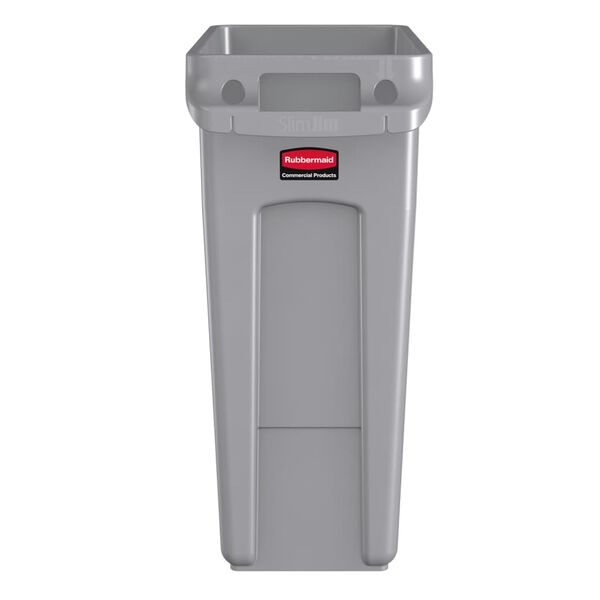 Rubbermaid M&uuml;lleimer Slim Jim 60 L Grau