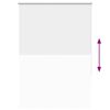 vidaXL Verdunkelungsrollo Wei&szlig; 95x175cm Stoffbreite 90,7 cm Polyester