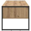 vidaXL Couchtisch Kunsthandwerk Eiche 100 x 46 x 40 cm Holzwerkstoff
