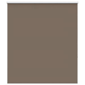 vidaXL Verdunkelungsrollo Kaffeebraun 120x130cm Stoffbreite 116,6cm