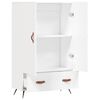 vidaXL Highboard Weiß 69,5x31x115 cm Holzwerkstoff