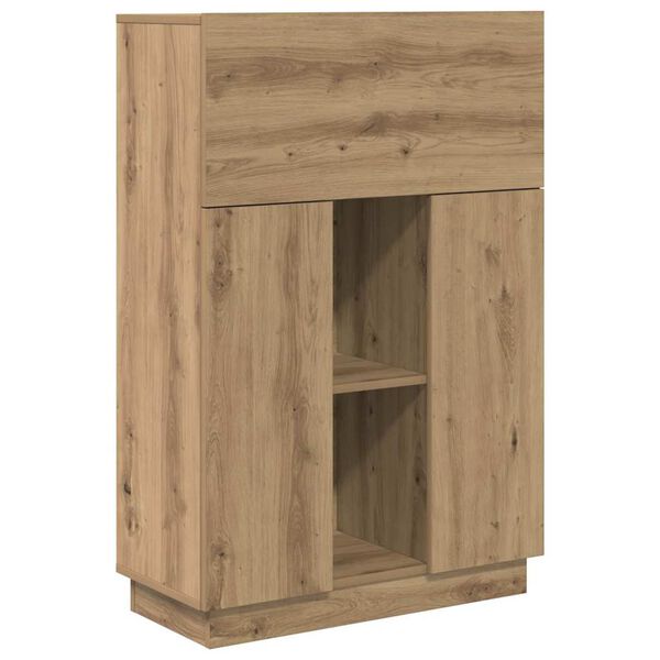 vidaXL Schreibtisch Artisan-Eiche 71.5 x 31.5 x 106.5 cm Holzwerkstoff